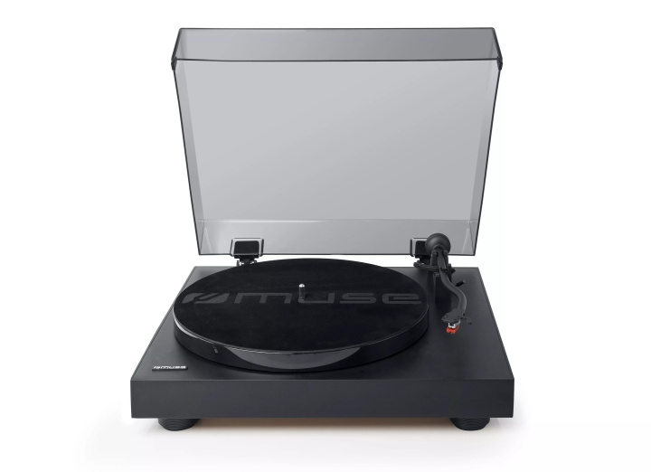 MUSE MT-105 B Turntable USB Classic look in de groep HOME ELECTRONICS / Audio & Beeld / Thuisbioscoop, Hifi en Draagbaar / Compacte stereo- en platenspelers bij TP E-commerce Nordic AB (C59944)