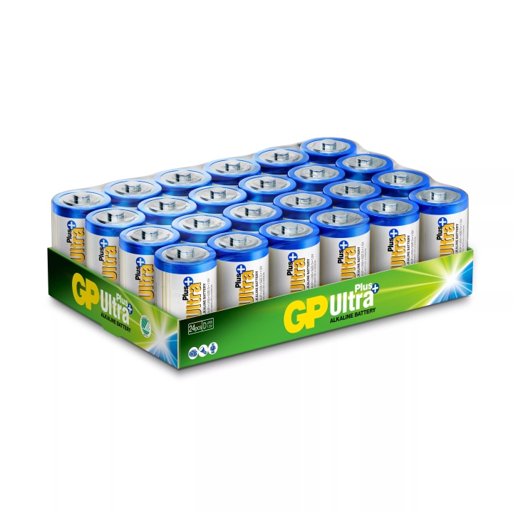 GP Ultra Plus Alkaline D 24 Pack (S) in de groep HOME ELECTRONICS / Batterijen & Opladers / Batterijen / Overigen bij TP E-commerce Nordic AB (C59985)