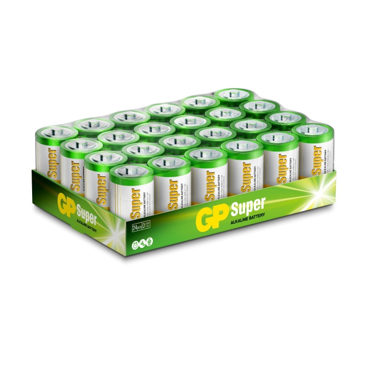 GP Super Alkaline D 24 Pack (S) in de groep HOME ELECTRONICS / Batterijen & Opladers / Batterijen / Overigen bij TP E-commerce Nordic AB (C59991)