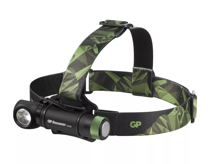 GP Discovery Power Headlamp 600Lm Li-Ion in de groep SPORT, VRIJE TIJD & HOBBY / Zaklampen & Hoofdlampen / Hoofdlampen bij TP E-commerce Nordic AB (C60024)