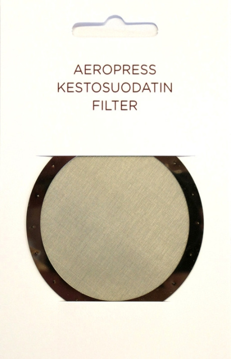 AeroPress permanent filter, Kaffefilter in de groep HUISHOUDEN & TUIN / Huishoudelijke apparaten / Koffiezetapparaten en accessoires / Filters & Accessoires bij TP E-commerce Nordic AB (C60117)