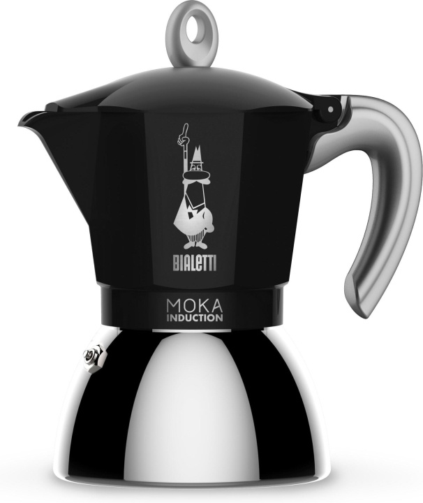 Bialetti Moka Induction, 6 koppar in de groep HUISHOUDEN & TUIN / Huishoudelijke apparaten / Koffiezetapparaten en accessoires / Koffiezetapparaten bij TP E-commerce Nordic AB (C60128)