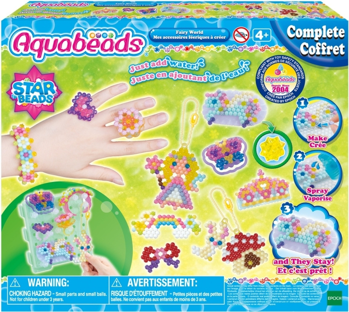 Aquabeads - Fairy World Crafting Set in de groep SPORT, VRIJE TIJD & HOBBY / Hobby / Kralen / Kraalborden & Kralen bij TP E-commerce Nordic AB (C60129)