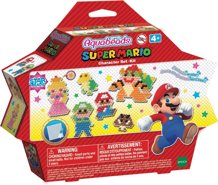 Aquabeads - Super Mario star bead set in de groep SPORT, VRIJE TIJD & HOBBY / Hobby / Kralen / Kraalborden & Kralen bij TP E-commerce Nordic AB (C60146)