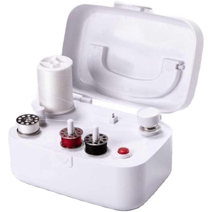 Singer Automatisk trådupprullare. Batteridriven in de groep HUISHOUDEN & TUIN / Huishoudelijke apparaten / Naaimachine & Accessoires / Accessoires voor naaimachines bij TP E-commerce Nordic AB (C60298)