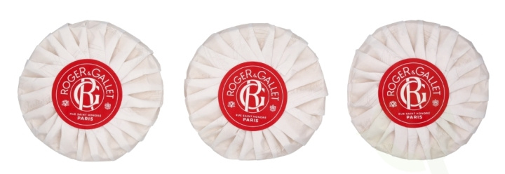 Roger & Gallet Jean Marie Farina Giftset 300 g Soap Bar - 3x100gr in de groep BEAUTY & HEALTH / Cadeausets / Cadeausets voor haar bij TP E-commerce Nordic AB (C60333)