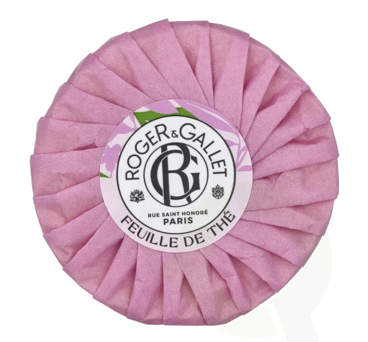 Roger & Gallet Feuille De The Soap Bar 100 g in de groep HUISHOUDEN & TUIN / Badkamer / Overige bij TP E-commerce Nordic AB (C60337)