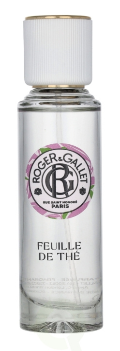Roger & Gallet Feuille De The Wellbeing Fragrant Water 30 ml Natural Spray in de groep BEAUTY & HEALTH / Huidsverzorging / Gezicht / Gezichtswater en Facemist bij TP E-commerce Nordic AB (C60339)
