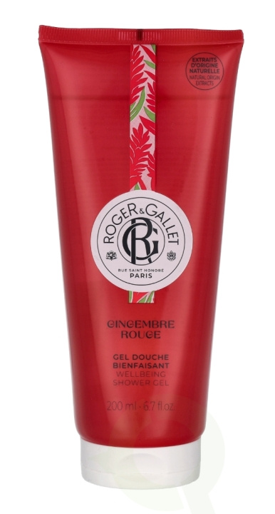 Roger & Gallet Gingembre Rouge Shower Gel 200 ml in de groep BEAUTY & HEALTH / Haar & Styling / Haarverzorging / Shampoo bij TP E-commerce Nordic AB (C60346)