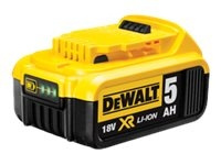 DeWALT DCB184 Batteri Litiumion 5Ah in de groep HUISHOUDEN & TUIN / Gereedschap / Batterijen voor Elektrisch Gereedschap / DeWalt bij TP E-commerce Nordic AB (C60427)