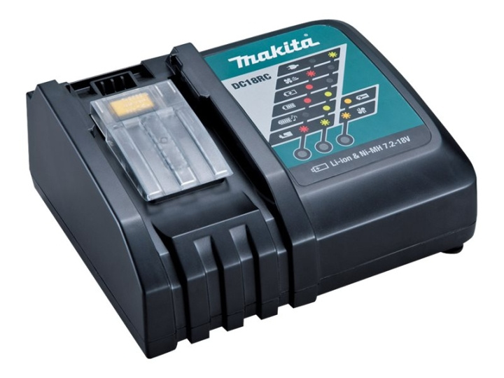 Makita DC18RC Battery charger in de groep HUISHOUDEN & TUIN / Gereedschap / Batterijen voor Elektrisch Gereedschap bij TP E-commerce Nordic AB (C60440)
