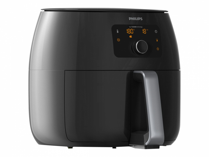 Philips Avance Collection XXL HD9650 Twin TurboStar Airfryer 2.2kW Black in de groep HUISHOUDEN & TUIN / Huishoudelijke apparaten / Airfryers & friteuses bij TP E-commerce Nordic AB (C60499)