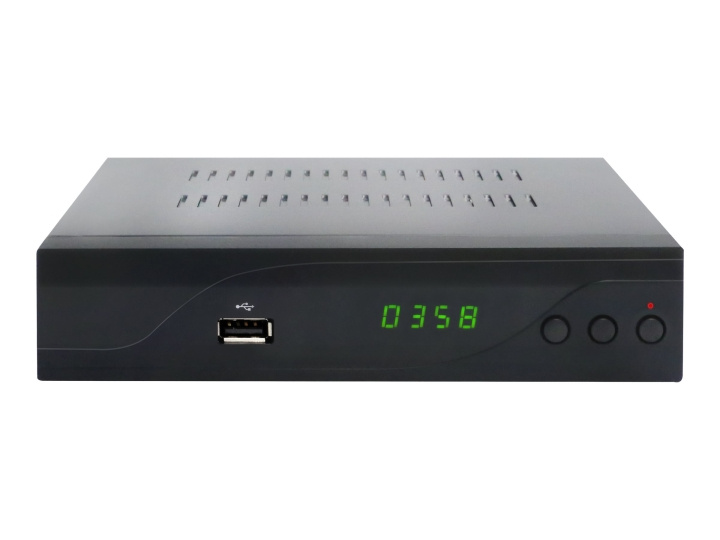 Denver DVBC-120 Digital spelare / inspelare Svart in de groep HOME ELECTRONICS / Audio & Beeld / TV & Accessoires / Terrestrische/Boxer bij TP E-commerce Nordic AB (C60534)