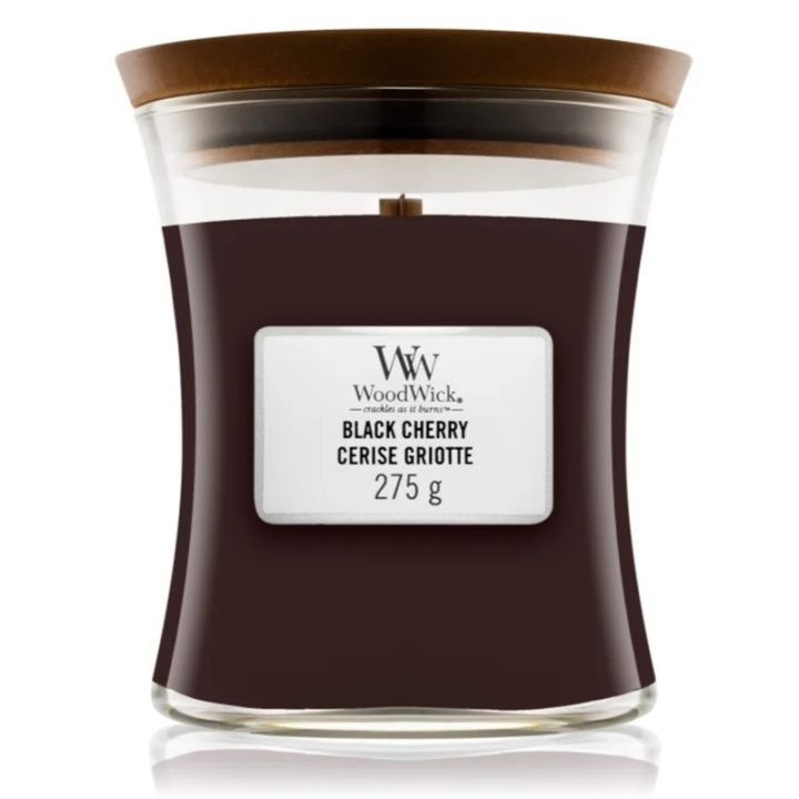 WoodWick Medium - Black Cherry in de groep BEAUTY & HEALTH / Geuren & Parfum / Overige geuren / Geurkaarsen bij TP E-commerce Nordic AB (C60582)
