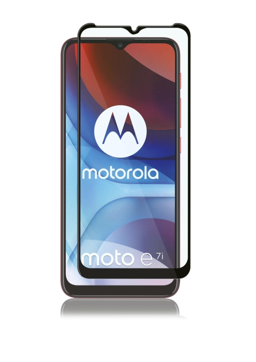 panzer Motorola Moto E71i/G10s/E7i Power/E7i FullFitBlack in de groep SMARTPHONE & TABLETS / Mobielbescherming / Motorola bij TP E-commerce Nordic AB (C60654)