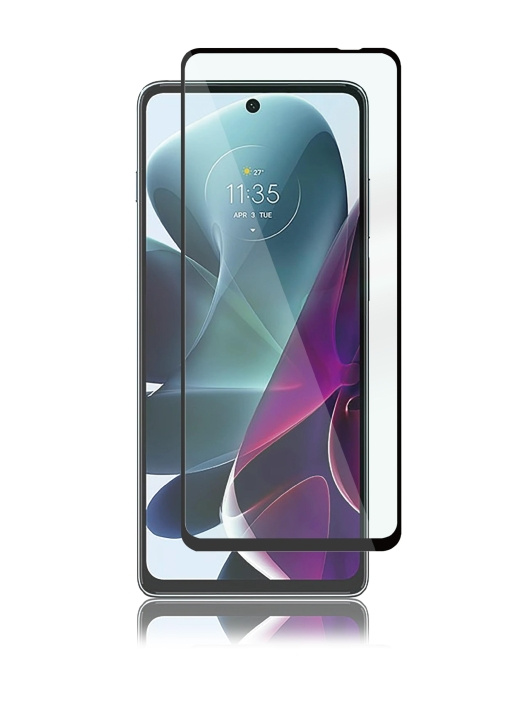 panzer Motorola Moto G200 Full Fit Glass Black in de groep SMARTPHONE & TABLETS / Mobielbescherming / Motorola bij TP E-commerce Nordic AB (C60666)