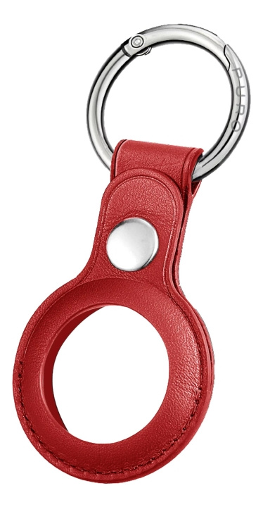Puro Apple AirTag SKY Keychain with Carabiner LL, red in de groep SMARTPHONE & TABLETS / Overige accessoires / Overige bij TP E-commerce Nordic AB (C60710)