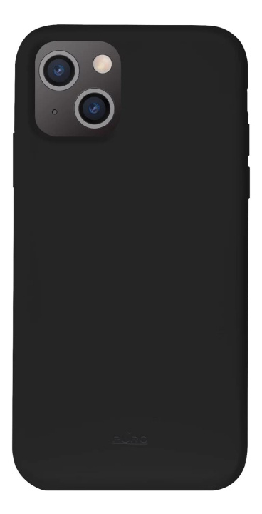 Puro iPhone 13 Mini Icon Cover, black in de groep SMARTPHONE & TABLETS / Mobielbescherming / Apple / iPhone 13 Mini / Hoesjes bij TP E-commerce Nordic AB (C60719)