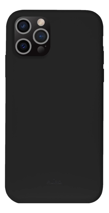 Puro iPhone 13 Pro Max Icon Cover, black in de groep SMARTPHONE & TABLETS / Mobielbescherming / Apple / iPhone 13 Pro Max / Hoesjes bij TP E-commerce Nordic AB (C60721)