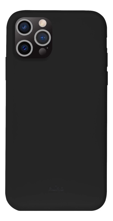 Puro iPhone 13 Pro Icon Cover, black in de groep SMARTPHONE & TABLETS / Mobielbescherming / Apple / iPhone 13 Pro / Hoesjes bij TP E-commerce Nordic AB (C60723)