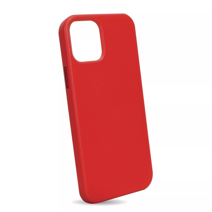 Puro iPhone 13 SKY Cover Leather Look, Red in de groep SMARTPHONE & TABLETS / Mobielbescherming / Apple / iPhone 13 / Hoesjes bij TP E-commerce Nordic AB (C60729)