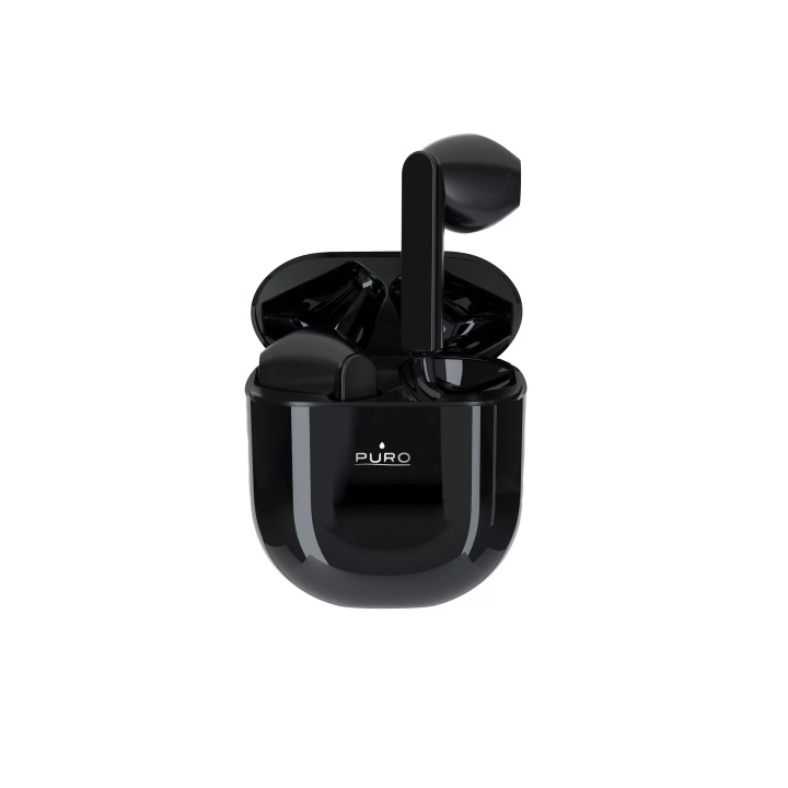 Puro ICON POD 2, Bluetooth Earphones w/char base, Black in de groep HOME ELECTRONICS / Audio & Beeld / Koptelefoon & Accessoires / Koptelefoon bij TP E-commerce Nordic AB (C60741)