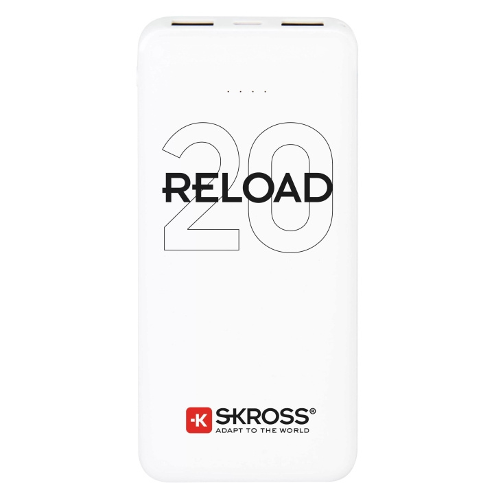 SKROSS Reload 20 Powerbank in de groep SMARTPHONE & TABLETS / Opladers & Kabels / Powerbanks bij TP E-commerce Nordic AB (C60747)