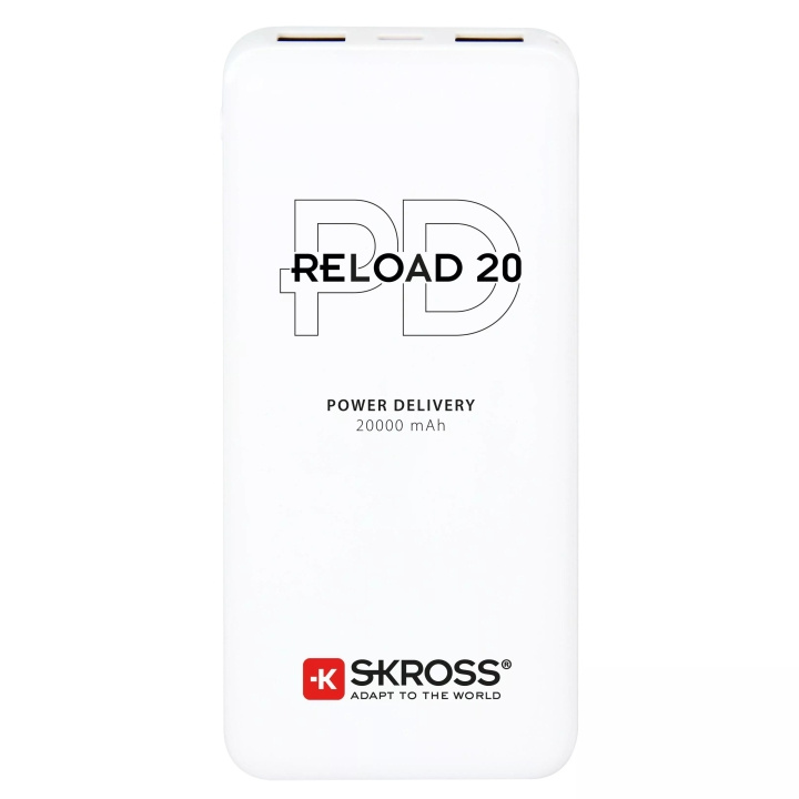 SKROSS Reload 20, Power Bank, PD in de groep SMARTPHONE & TABLETS / Opladers & Kabels / Powerbanks bij TP E-commerce Nordic AB (C60760)