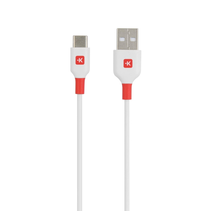 SKROSS USB-C Cable - 200 cm in de groep COMPUTERS & RANDAPPARATUUR / Computerkabels / USB / USB-C bij TP E-commerce Nordic AB (C60763)