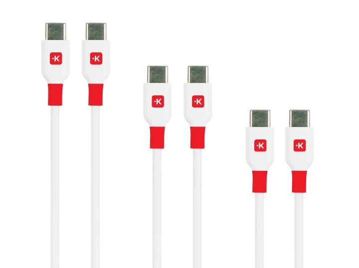 SKROSS USB-C to USB-C Cables Multipack in de groep COMPUTERS & RANDAPPARATUUR / Computerkabels / USB / USB-C bij TP E-commerce Nordic AB (C60768)