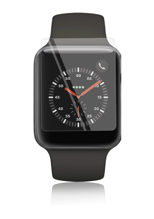 Panzer Apple Watch 38mm Series 1/2/3, Flexibel glas in de groep SMARTPHONE & TABLETS / Training, thuis & vrije tijd / Apple Watch & Accessoires / Accessoires bij TP E-commerce Nordic AB (C60852)