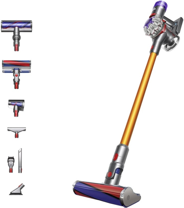 Dyson V8 Absolute (2023) Dammsugare Stick/handhållen 115AW 0,54 liter in de groep HUISHOUDEN & TUIN / Schoonmaakproducten / Stofzuigers & Accessoires / Handstofzuigers bij TP E-commerce Nordic AB (C60908)