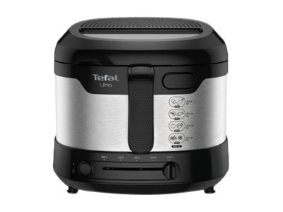 Tefal Uno M Fritös 1,8 liter Rostfritt stål in de groep HUISHOUDEN & TUIN / Huishoudelijke apparaten / Airfryers & friteuses bij TP E-commerce Nordic AB (C60926)