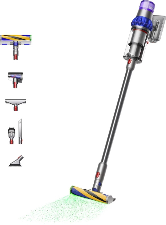 Dyson V15 Detect Fluffy Dammsugare/handhållen 240W 0,76 liter in de groep HUISHOUDEN & TUIN / Schoonmaakproducten / Stofzuigers & Accessoires / Handstofzuigers bij TP E-commerce Nordic AB (C60934)