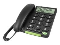 Doro PhoneEasy 312cs Telefon med kabel LCD-skärm in de groep SMARTPHONE & TABLETS / Mobiele telefoons & smartphones bij TP E-commerce Nordic AB (C60941)