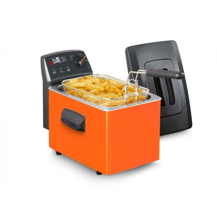 FRITEL Turbo SF 4152 Orange - Deep fryer in de groep HUISHOUDEN & TUIN / Huishoudelijke apparaten / Airfryers & friteuses bij TP E-commerce Nordic AB (C61019)