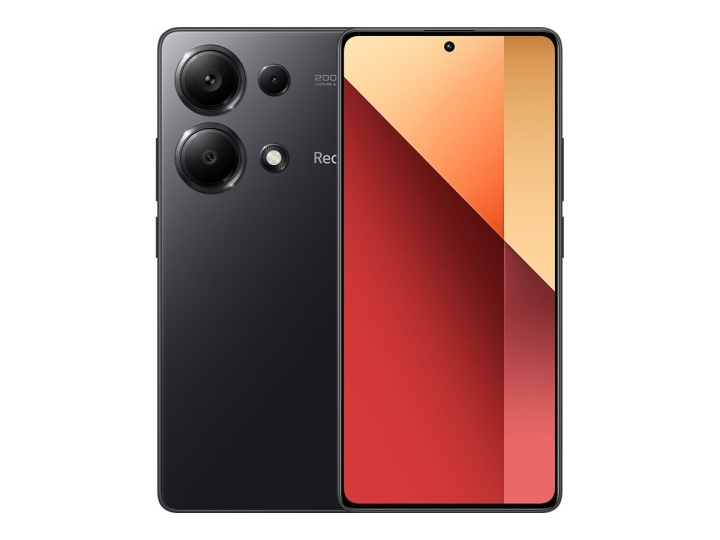 Xiaomi Redmi Note 13 Pro 6.67 256GB Midnight Black in de groep SMARTPHONE & TABLETS / Mobiele telefoons & smartphones bij TP E-commerce Nordic AB (C61277)