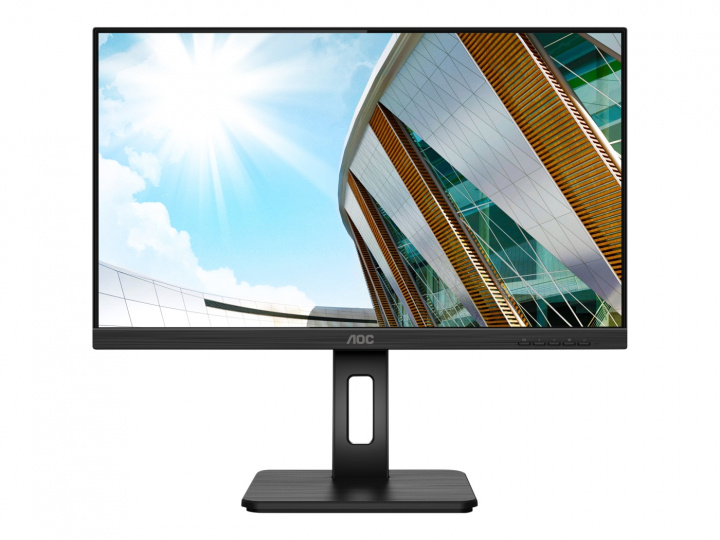 AOC 24P2Q 24 1920 x 1080 (Full HD) DVI VGA (HD-15) HDMI DisplayPort 75Hz Pivot Monitor in de groep COMPUTERS & RANDAPPARATUUR / Computermonitor / Computermonitoren bij TP E-commerce Nordic AB (C61339)