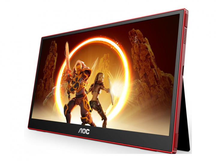 AOC Gaming 16G3 15.6 1920 x 1080 (Full HD) USB-C 3.2 HDMI Micro HDMI 144Hz in de groep COMPUTERS & RANDAPPARATUUR / Computermonitor / Computermonitoren bij TP E-commerce Nordic AB (C61364)