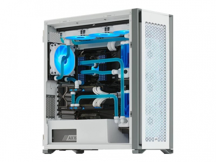 Corsair 7000D AIRFLOW Tower Extended ATX Ingen strömförsörjning Vit in de groep COMPUTERS & RANDAPPARATUUR / Computeronderdelen / Chassis bij TP E-commerce Nordic AB (C61370)