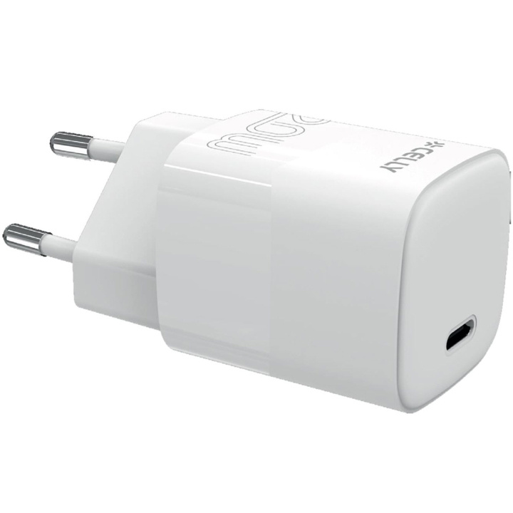 Celly USB-laddare GaN USB-C PD 20W in de groep SMARTPHONE & TABLETS / Opladers & Kabels / Wandoplader / Wandoplader Type C bij TP E-commerce Nordic AB (C61387)