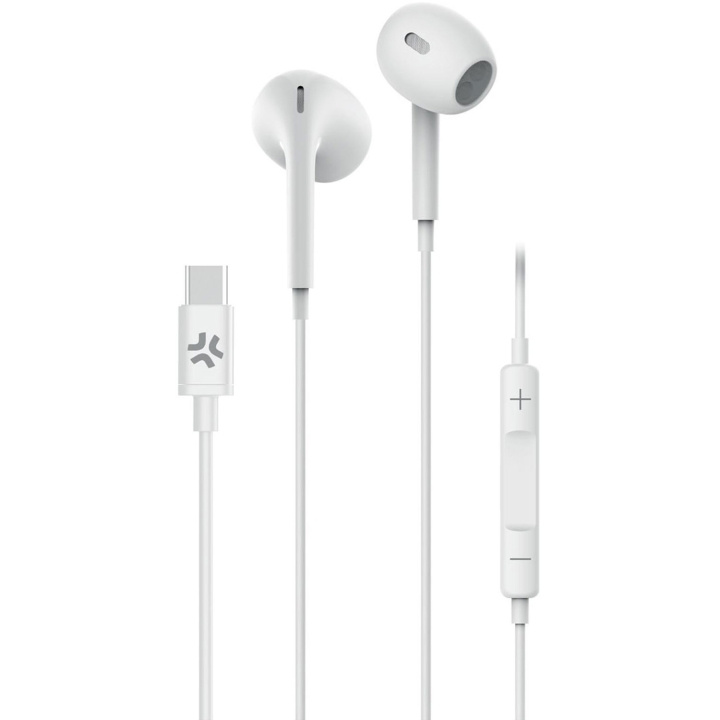 Celly UP1300 Stereoheadset Drop USB-C Vit in de groep HOME ELECTRONICS / Audio & Beeld / Koptelefoon & Accessoires / Koptelefoon bij TP E-commerce Nordic AB (C61391)