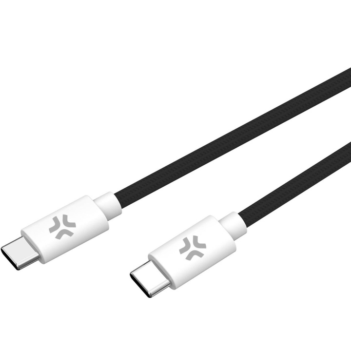 Celly USB-C - USB-C-kabel 60W 1,5 m Svart in de groep SMARTPHONE & TABLETS / Opladers & Kabels / Kabels / Kabels Type C bij TP E-commerce Nordic AB (C61393)