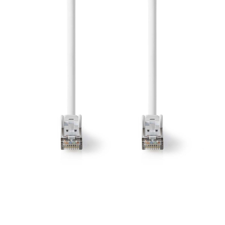 Nedis Cat 8.1 Netwerkkabel | S/FTP | RJ45 Male | RJ45 Male | 1.00 m | Rond | LSZH | Wit | Label in de groep COMPUTERS & RANDAPPARATUUR / Computerkabels / Netwerkkabels / Cat8 bij TP E-commerce Nordic AB (C61432)