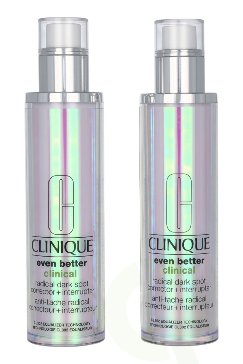 Clinique Even Better Clinical Radical Dark Spot 200 ml Corrector + Interrupter/2x100ml in de groep BEAUTY & HEALTH / Huidsverzorging / Gezicht / Gezichtscrèmes bij TP E-commerce Nordic AB (C61462)