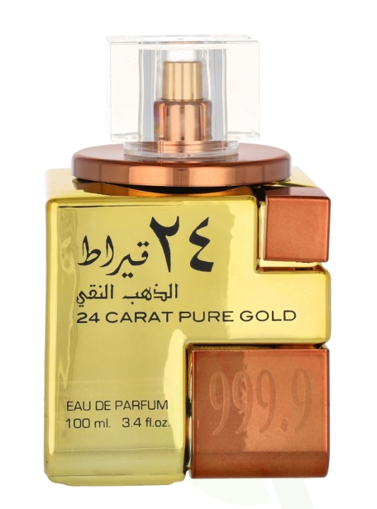 Lattafa 24 Carat Pure Gold Edp Spray 100 ml in de groep BEAUTY & HEALTH / Geuren & Parfum / Parfum / Unisex bij TP E-commerce Nordic AB (C61474)