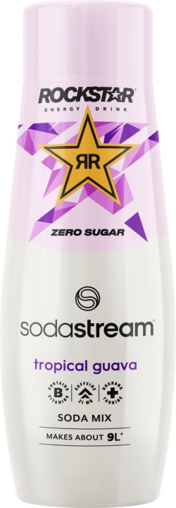 Sodastream Rockstar Energy Guava Zero soft drink concentrate in de groep HUISHOUDEN & TUIN / Huishoudelijke apparaten / Water & Sap / Carbonatatiemachines / Smaken bij TP E-commerce Nordic AB (C61585)
