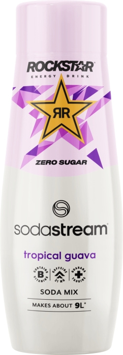 Sodastream Rockstar Energy Guava Zero soft drink concentrate in de groep HUISHOUDEN & TUIN / Huishoudelijke apparaten / Water & Sap / Carbonatatiemachines / Smaken bij TP E-commerce Nordic AB (C61585)