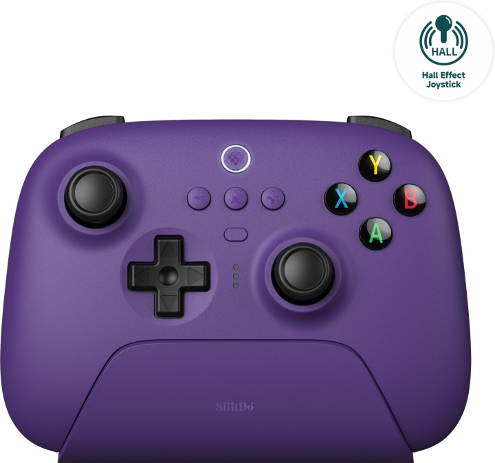8BitDo Ultimate 2.4G trådlös handkontroll - Hall Edition Purple PC / Android / macOS in de groep HOME ELECTRONICS / Spelconsoles en accessoires / Overige games bij TP E-commerce Nordic AB (C61640)