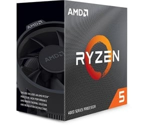 AMD CPU Ryzen 5 4500 3,6 GHz 6 kärnor AM4 (PIB - med kylare) in de groep COMPUTERS & RANDAPPARATUUR / Computeronderdelen / Processors bij TP E-commerce Nordic AB (C61660)